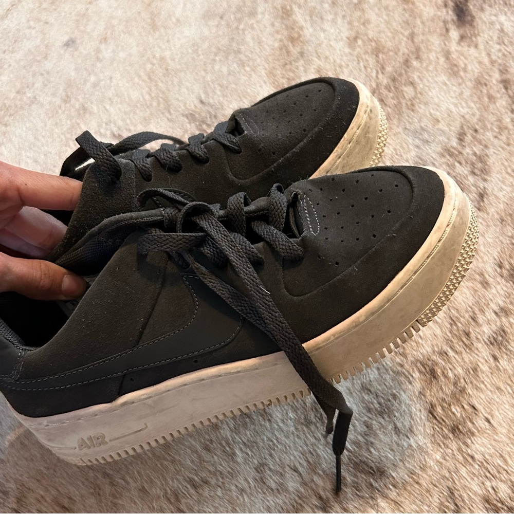 Charcoal suede air force 1